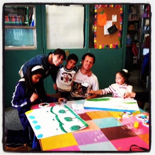 Bringing the arts to severely ill children in the Mexico City Children's Hospital.