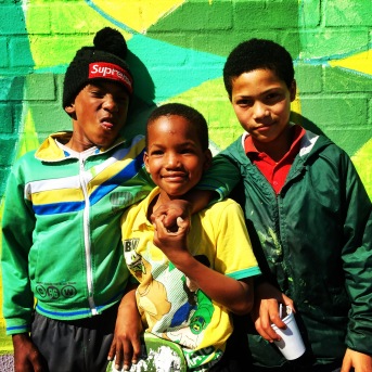 the lil' men of Cape Town